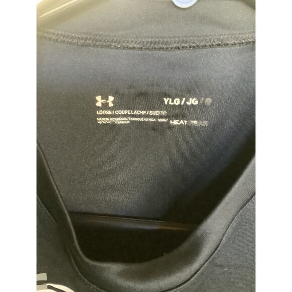 Under Armour Loose Dri Fit Shirt Youth Large Pre-Owned - Picture 3 of 3